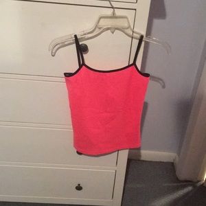 Hot pink tank